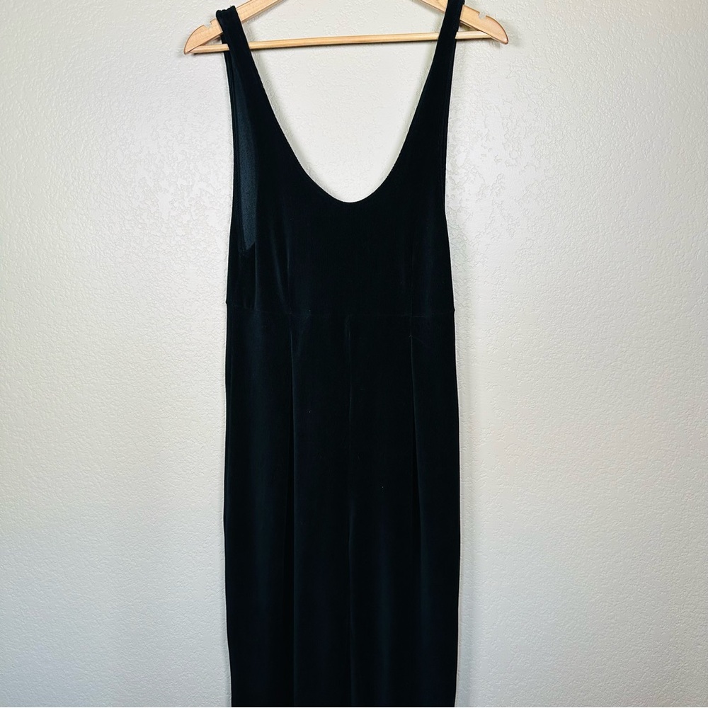 Free People Women’s Black Ribbed Jumpsuit Size Small